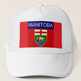 Manitoba Vlag Trucker Hoed Pet