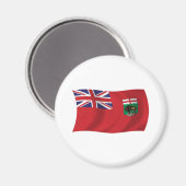Manitoba Vlagmagneet Magneet (Voorkant / Achterkant)