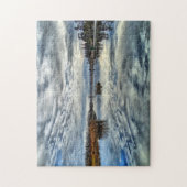 Manitoba Waterwegreflectie Puzzle Legpuzzel (Verticaal)