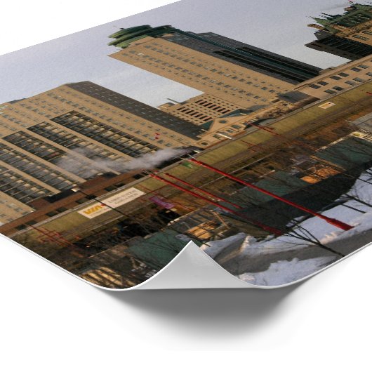 Manitoba (Winnipeg) Panoramisch 1 Poster (Hoek)