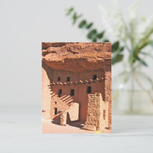 Manitou Cliff Dwellings Briefkaart (Staand voorkant)