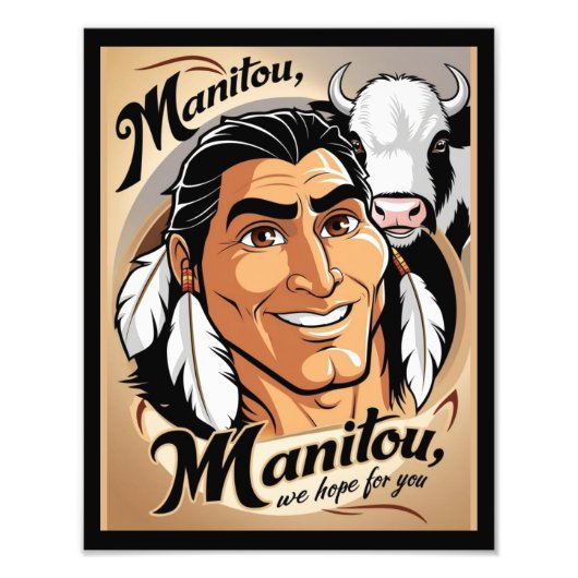 Manitou Foto Afdruk (Voorkant)