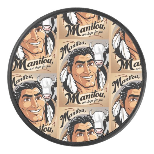 Manitou Hockey Puck (Voorkant)