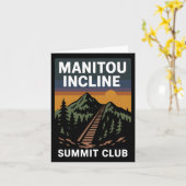 Manitou Incline Summit Club Kaart (Gele Bloem)