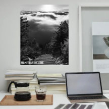 Manitou Incline Sunrise Zwart & Wit