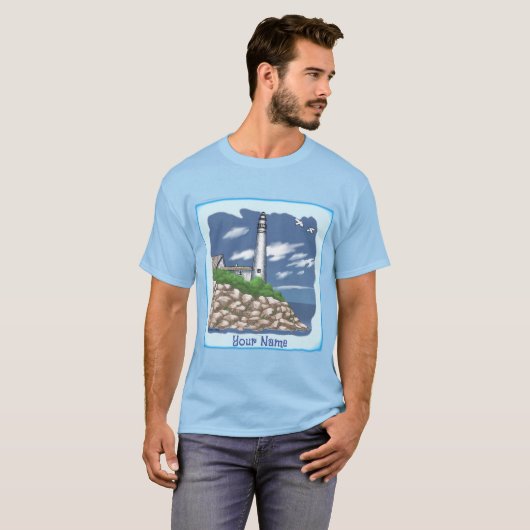 Manitou Lighthouse T-Shirt (Voorkant volledig)