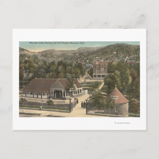 Manitou Springs, CO 3 Briefkaart (Voorkant)