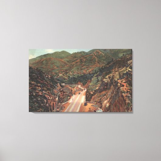 Manitou Springs, CO Canvas Afdruk (Voorkant)