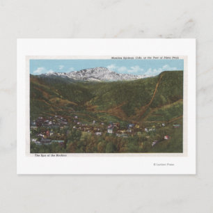 Manitou Springs, CO - De spa van de Rockies Briefkaart