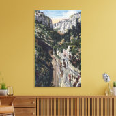 Manitou Springs, Colorado Canvas Afdruk (Insitu (Woonkamer))