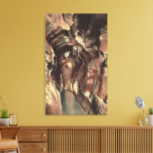 Manitou Springs, Colorado - Majestic Hall Canvas Afdruk (Insitu (Woonkamer))