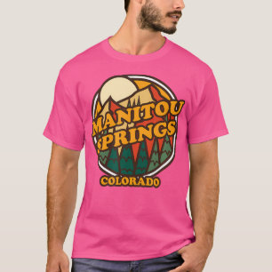 Manitou Springs Colorado Mountain Hiking S T-shirt