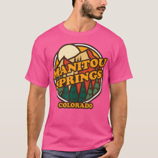Manitou Springs Colorado Mountain Hiking S T-shirt