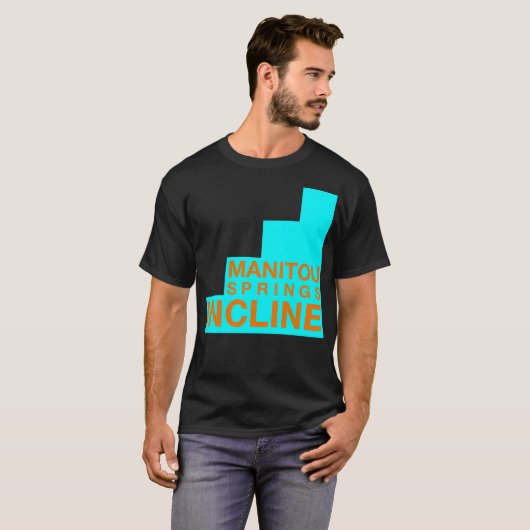 Manitou Springs Incline Official T-shirt (Voorkant volledig)