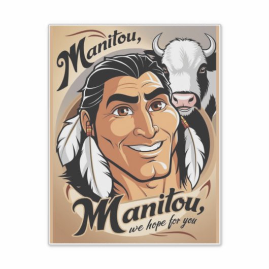Manitou Sticker (Voorkant)