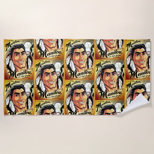 Manitou Strandlaken (Voorkant)