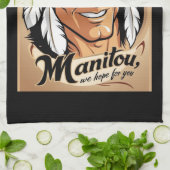 Manitou Theedoek (Gevouwen)