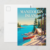 Manitoulin Island Canada Briefkaart (Voorkant / Achterkant)