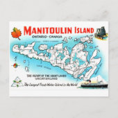 Manitoulin Island, Canada Briefkaart (Voorkant)