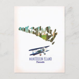 Manitoulin Island Canada kaart