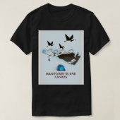 Manitoulin Island, Canada T-shirt (Design voorkant)