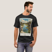 Manitoulin Island Ontario Freshwater Island Scener T-shirt (Voorkant volledig)