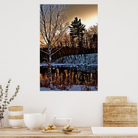 Manitowish Winter Poster (Keuken)