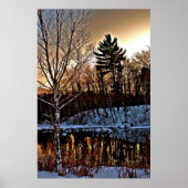 Manitowish Winter Poster (Voorkant)