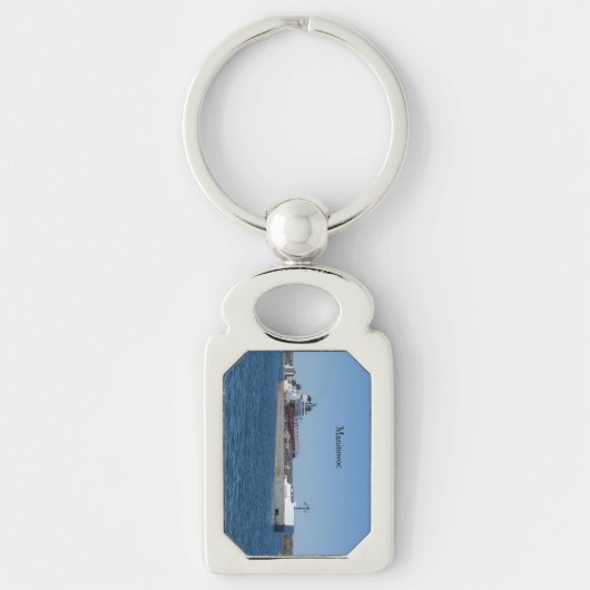 Manitowoc metal key chain sleutelhanger (Voorkant)