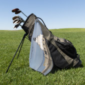 Manitowoc North Breakwater Light golfhanddoek (Groen)