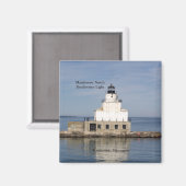 Manitowoc North Breakwater Light magnet (Voorkant / Achterkant)