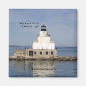Manitowoc North Breakwater Light magnet (Voorkant)