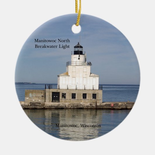 Manitowoc North Breakwater Light ornament (Voorkant)