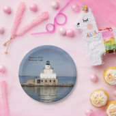 Manitowoc North Breakwater Light paper bord (Feest)