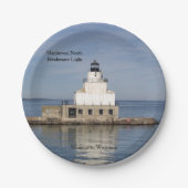 Manitowoc North Breakwater Light paper bord (Voorkant)