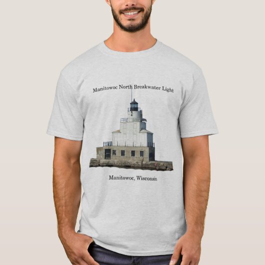 Manitowoc North Breakwater Light shirt light (Voorkant)