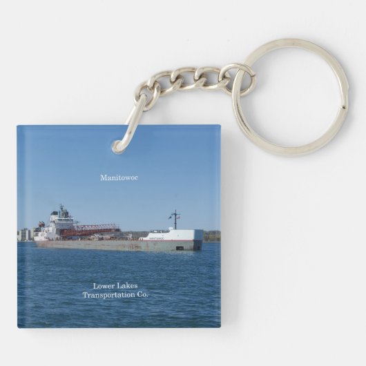 Manitowoc-sleutelketen Sleutelhanger (Achterkant)