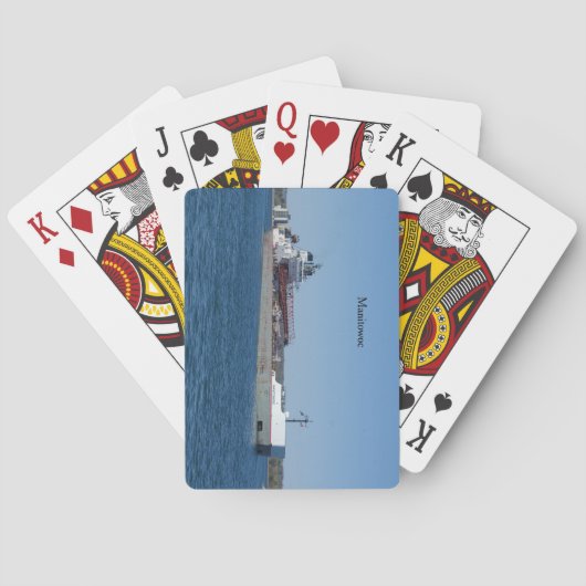 Manitowoc-speelkaarten Pokerkaarten (Achterkant)