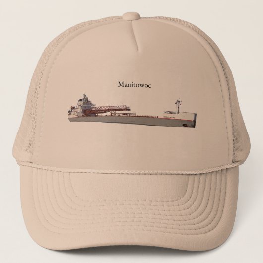 Manitowoc vrachtwagenhoed trucker pet (Voorkant)