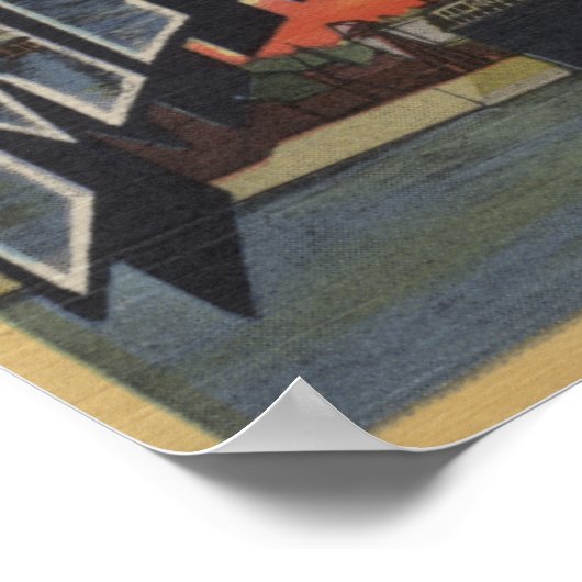 Manitowoc, Wisconsin - Grote Letter-scènes Poster (Hoek)