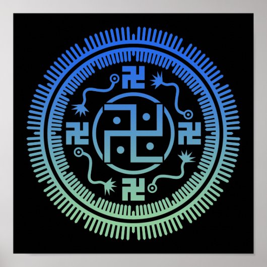 Manji gofu 01 poster (Voorkant)