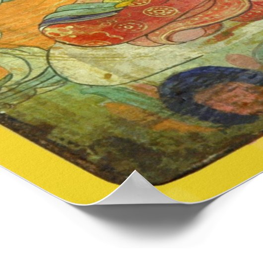 Manjushri, Bodhisattva of Wisdom Poster (Hoek)