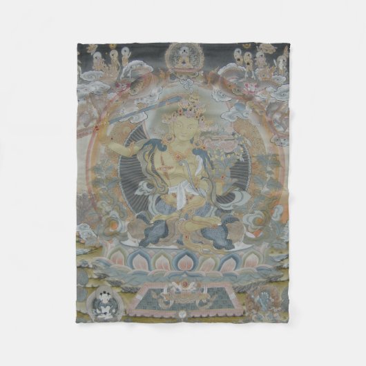 Manjushri Fleece Blanket Deken (Voorkant)