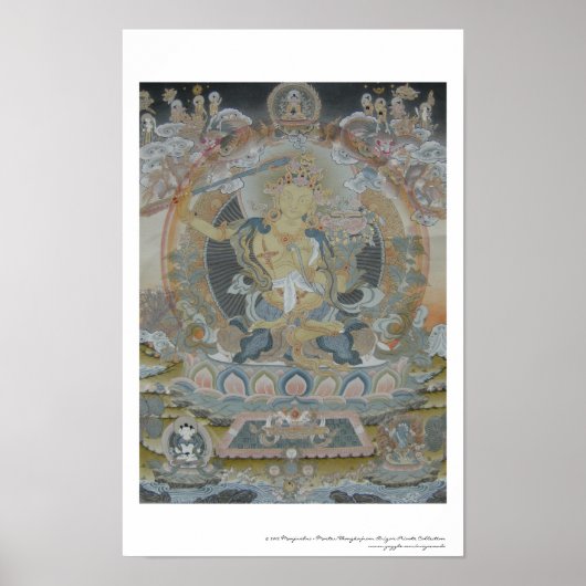 Manjushri Poster (Voorkant)