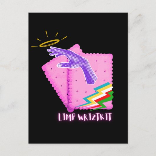 manke rizket briefkaart (Voorkant)