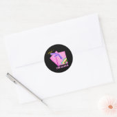manke rizket ronde sticker (Envelop)