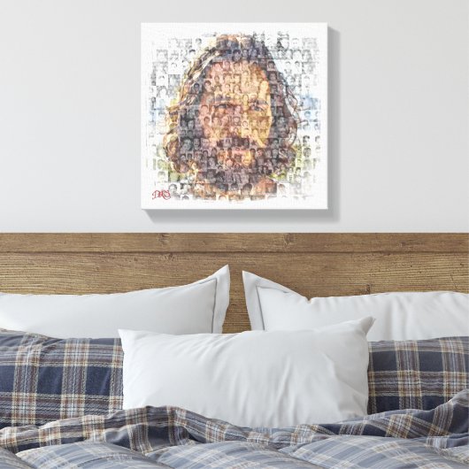 Mankind 12x12 Stretched Canvas afdrukken (Insitu (Slaapkamer))