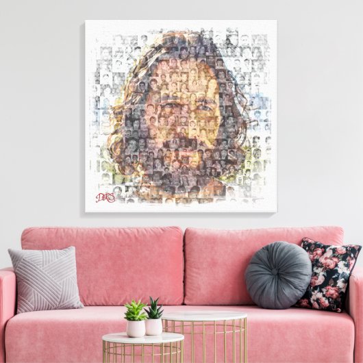 Mankind Stretched Canvas Afdrukken (Insitu (Woonkamer))