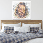 Mankind Stretched Canvas Afdrukken (Insitu (Slaapkamer))