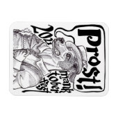 Manktoberfest 21 magnet magneet (Horizontaal)